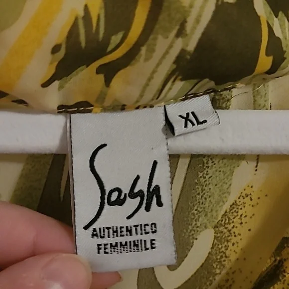 Sash flowy patterned top - Picture 6 of 6